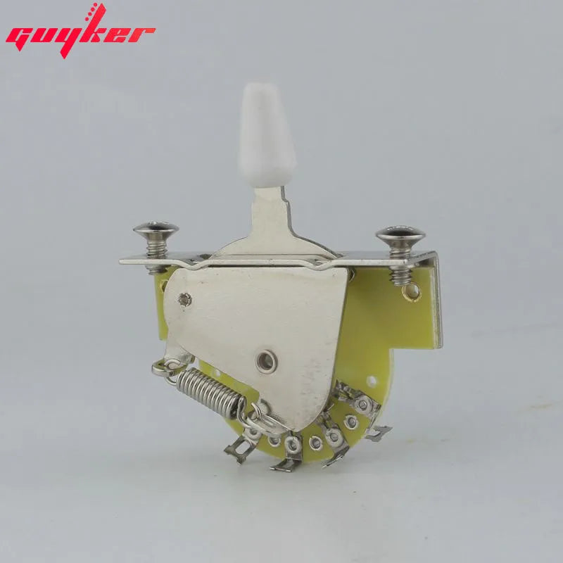 Interruptor de palanca de roble de 5 posiciones para guitarra eléctrica