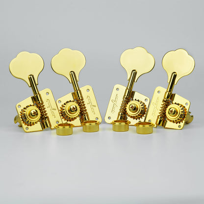  Open Frame Bass Tuning Pegs 1:20 Gear Ratio | Guyker 
