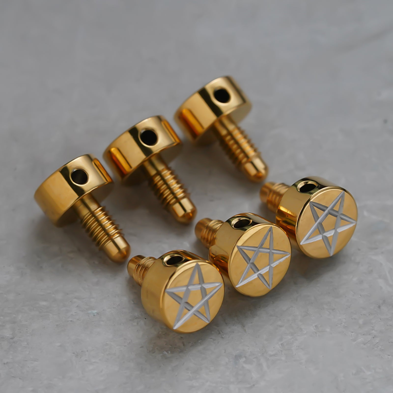 PRS-002 Guitar Tuning Machine Screw Star