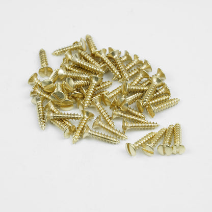 Guyker Stainless Steel Pickguard Screws M2.8×12.9mm for Electric Guitar