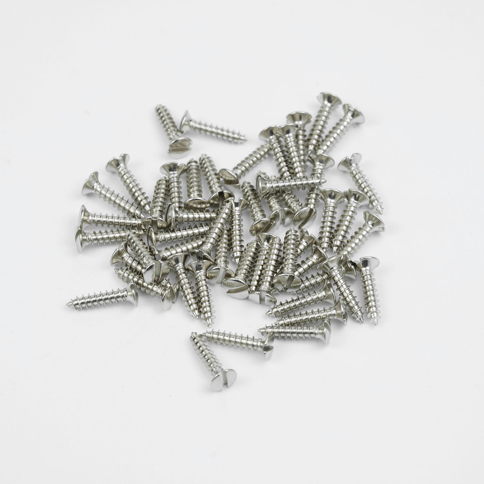 Guyker Stainless Steel Pickguard Screws M2.8×12.9mm for Electric Guitar