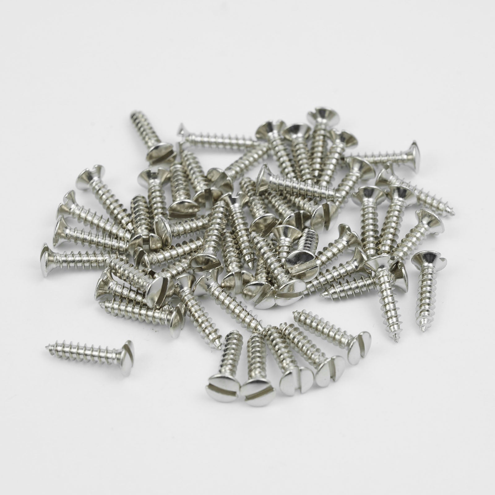 Guyker Stainless Steel Pickguard Screws M2.8×12.9mm for Electric Guitar