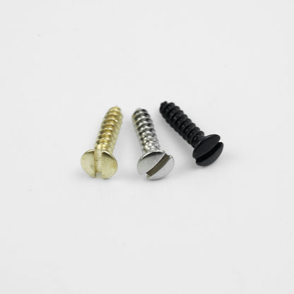 Guyker Stainless Steel Pickguard Screws M2.8×12.9mm for Electric Guitar