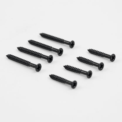 Vis Guyker pour plaque de protection M2.9 x 12.5mm en acier inoxydable cruciformes, 50 pièces pour guitare et basse