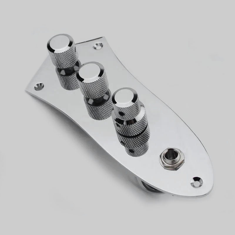 Preamp Control Plate with Adjustable Gain for JB Bass | Guyker
