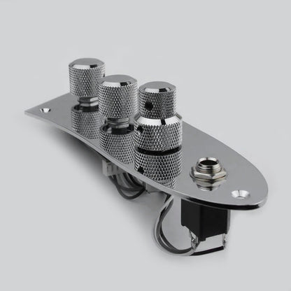 Preamp Control Plate with Adjustable Gain for JB Bass | Guyker