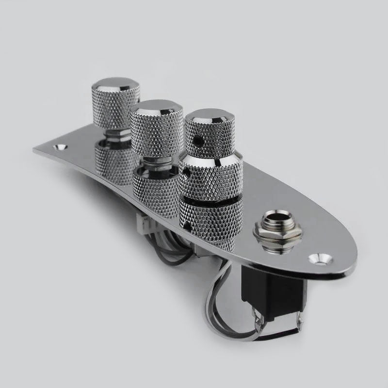 Preamp Control Plate with Adjustable Gain for JB Bass | Guyker