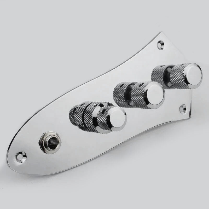 Preamp Control Plate with Adjustable Gain for JB Bass | Guyker