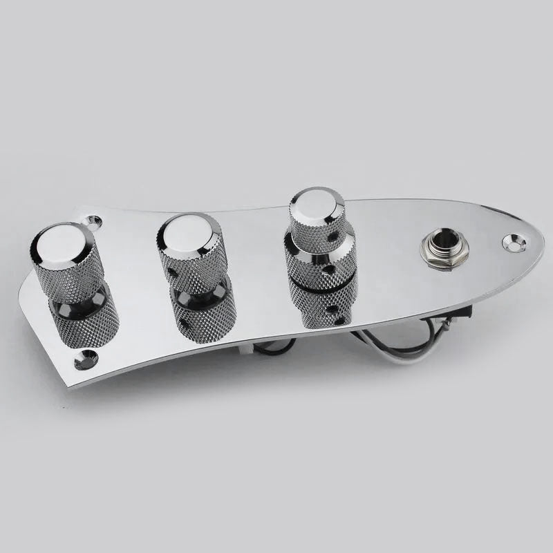 Preamp Control Plate with Adjustable Gain for JB Bass | Guyker