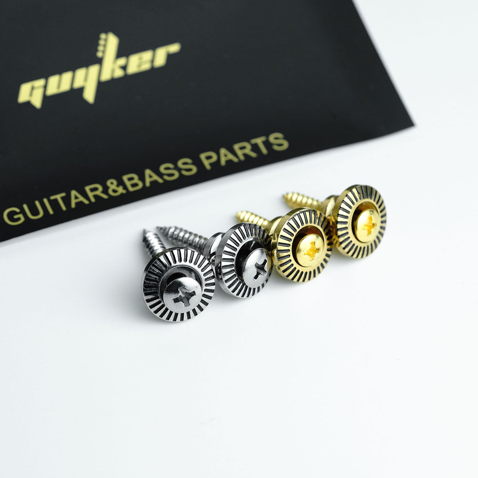 Quick Release Strap Locks – Brass Guitar Strap Buttons | Guyker