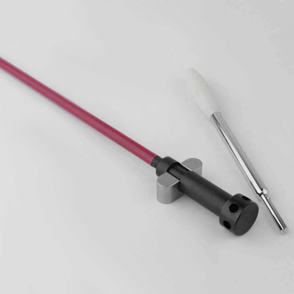 RD001 Red 6-hole Nut Rear Trussrod Dual Acting Steel Truss Rod Bar For Electric Guitars