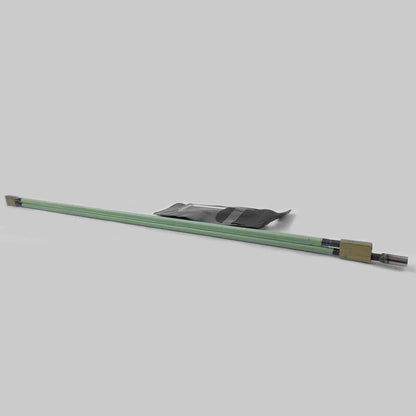 RD002 Two Way Brass Head Acting Steel Truss Rod Bar Adjusting Rod Head Length 440mm For Electric Guitars