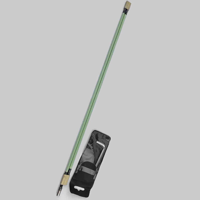 RD002 Two Way Brass Head Acting Steel Truss Rod Bar Adjusting Rod Head Length 440mm For Electric Guitars