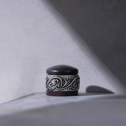 Red Sandalwood & Ebony Potentiometer Control Knob Dia. 6mm for Guitar & Bass | Guyker