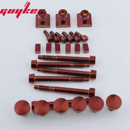 Red Titanium Alloy Screw Set – For Floyd Rose | Guyker