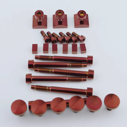 Red Titanium Alloy Screw Set – For Floyd Rose | Guyker