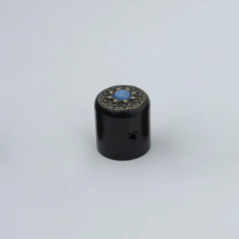 Retro Pattern Surface Potentiometer Control Knob Dia. 6mm for Guitar & Bass | Guyker