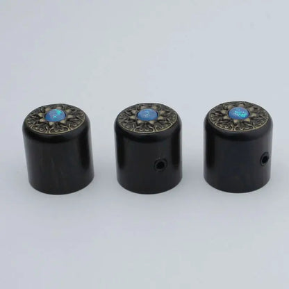 Retro Pattern Surface Potentiometer Control Knob Dia. 6mm for Guitar & Bass | Guyker