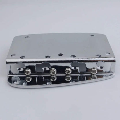 GB1020 4-Saiter Hard Tail Festes Messing Bassbrücke