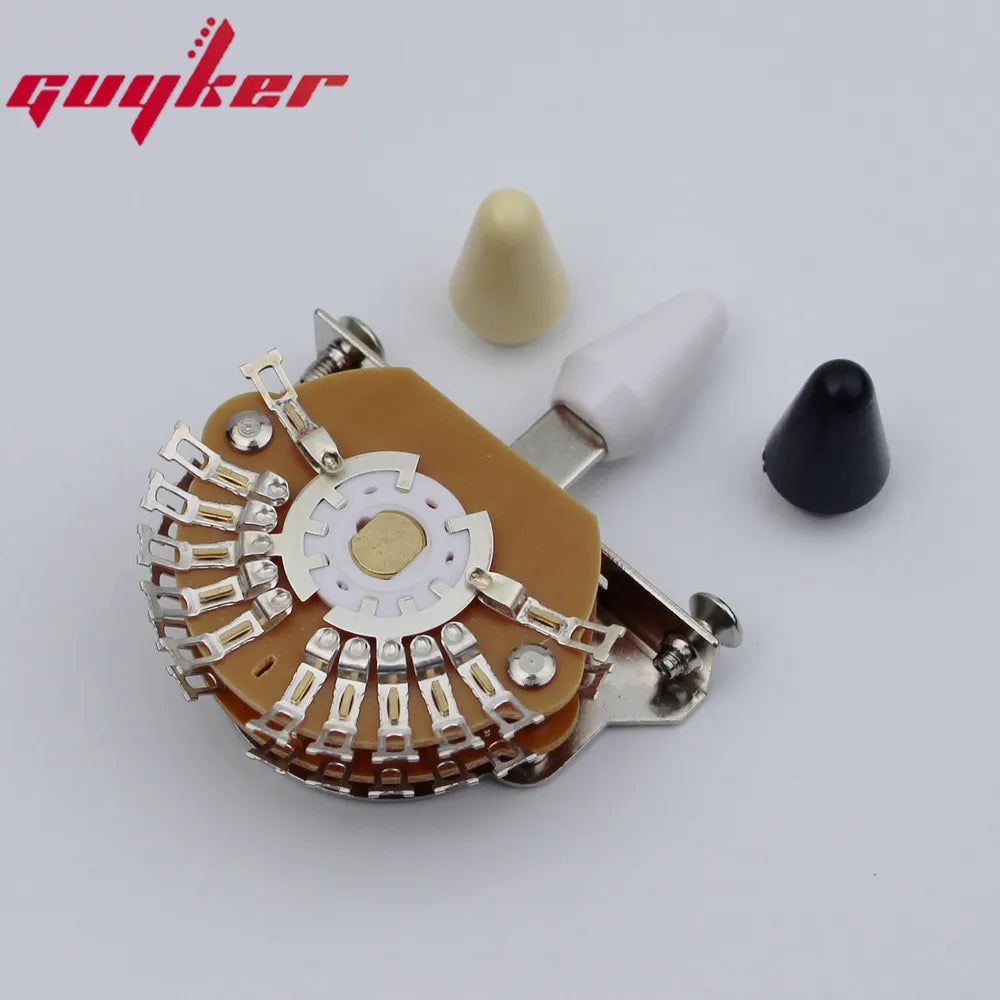 Interruptor de guitarra de 5 vías Super Lever de roble para doble polo ST