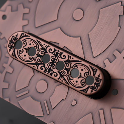 Scroll Pattern  Brass Single Pickup Covers for Strat Guitars | Guyker