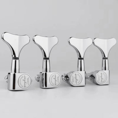  Sealed Bass Tuning Machines 2R+2L Gear Ratio Guyker