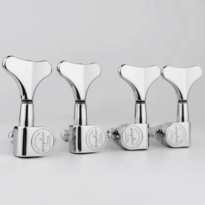  Sealed Bass Tuning Machines 2R+2L Gear Ratio Guyker