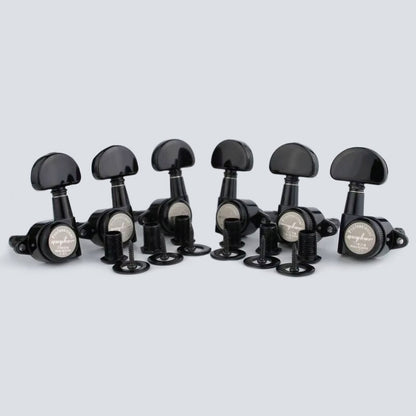 Sealed Locking Tuners 1:21 Gear 3R+3L for Guitar Set Guyker 