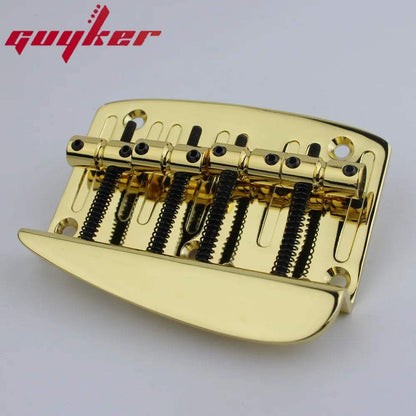 GB1020 4-Saiter Hard Tail Festes Messing Bassbrücke