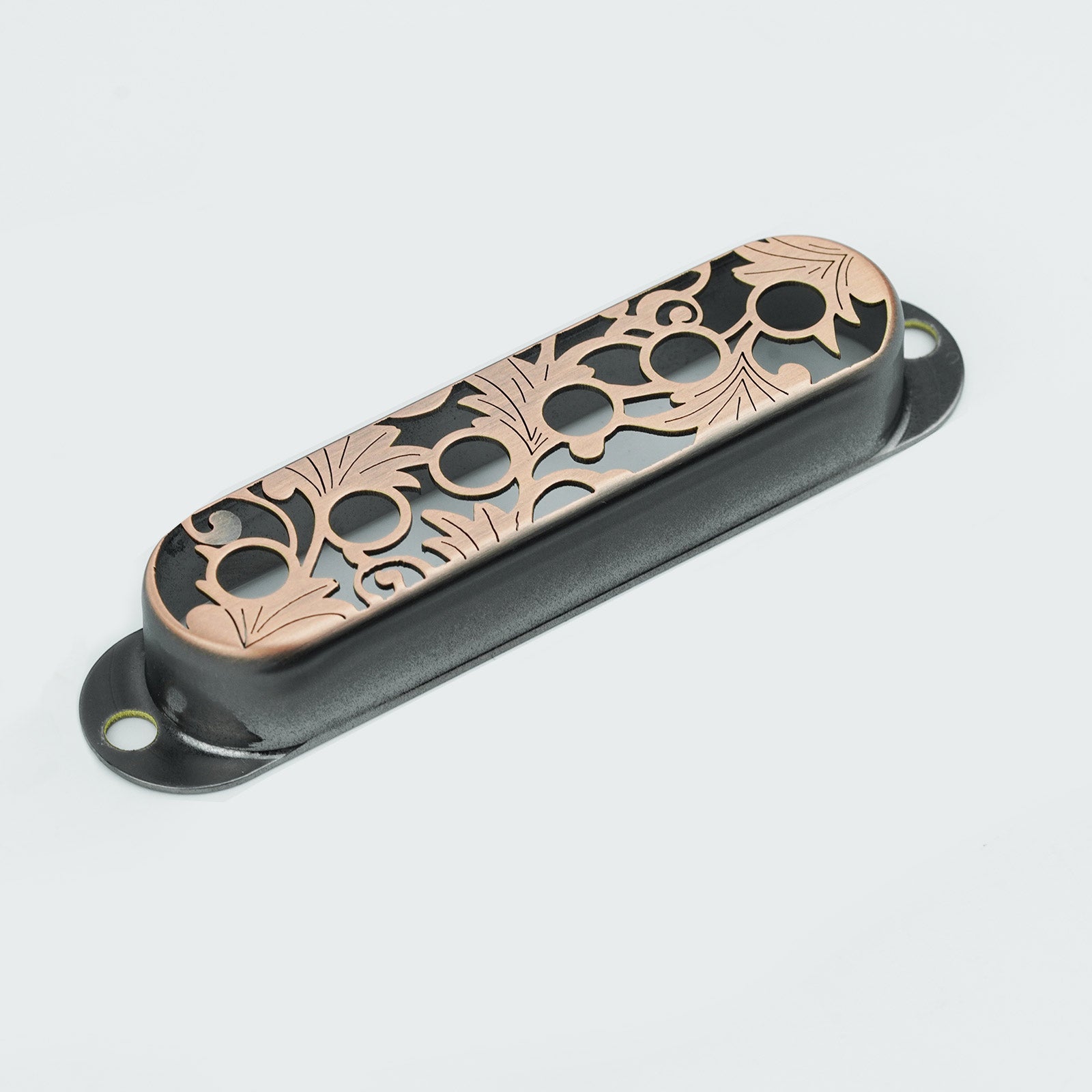 Single Coil Pickup Covers – Copper Hollow Design 52mm | Guyker