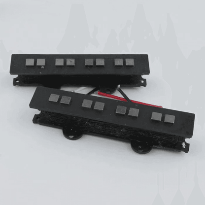  Square Pole Alnico Bass Pickup Set for 4-String | Guyker