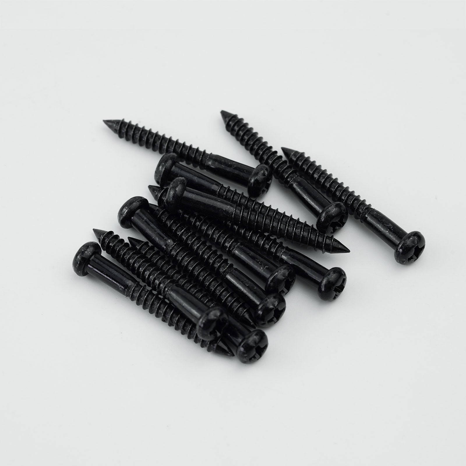 Stainless Steel Bridge Mounting Screws 12pcs for Guitar & Bass | Guyker
