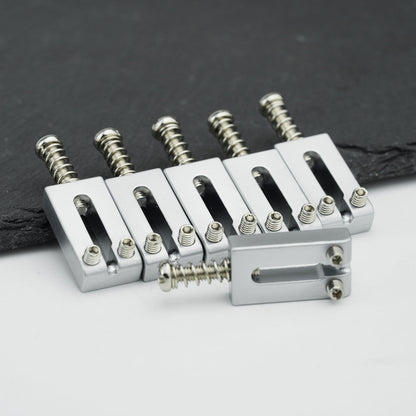 Stainless Steel Guitar Bridge Saddles 10.5mm / 10.8mm Spacing | Guyker