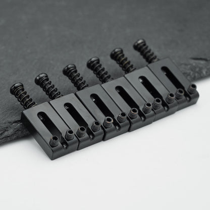 Stainless Steel Guitar Bridge Saddles 10.5mm / 10.8mm Spacing | Guyker
