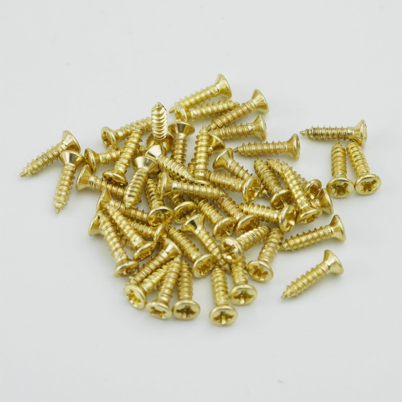Stainless Steel Pickguard Screws 50pcs for Guitar & Bass | Guyker