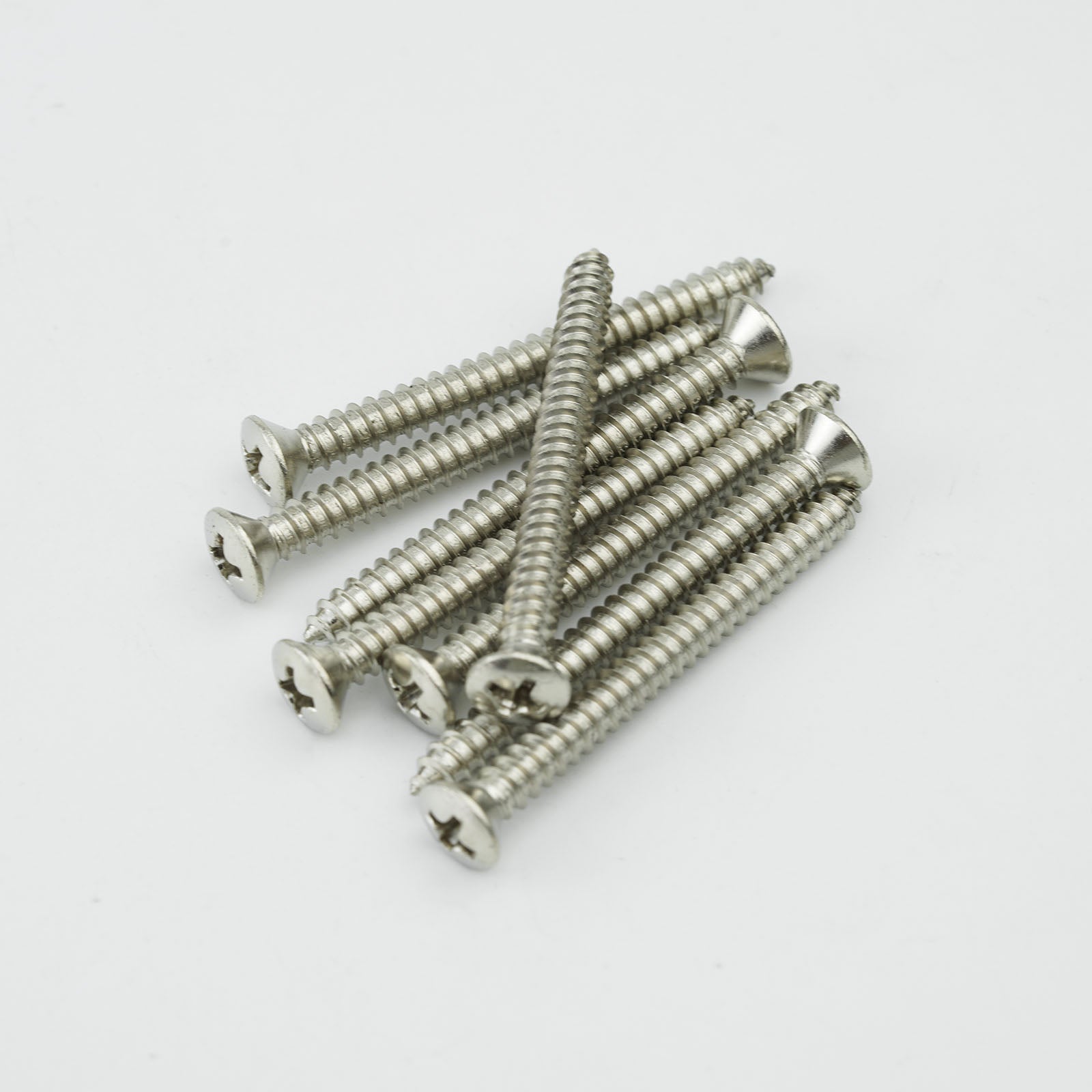 Stainless Steel Reinforced Plate Screws for Guitar & Bass | Guyker
