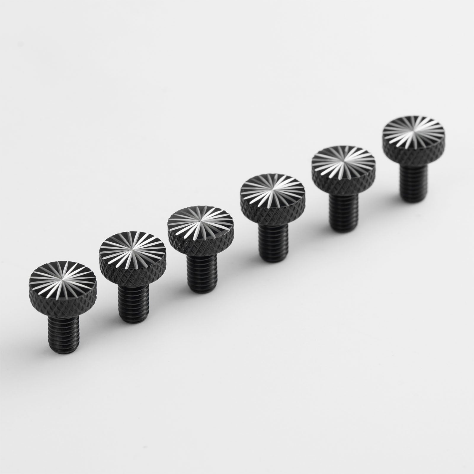 Starburst Pattern Saddle Fine Tuning Screws Set for Floyd Rose Tremolo Guyker