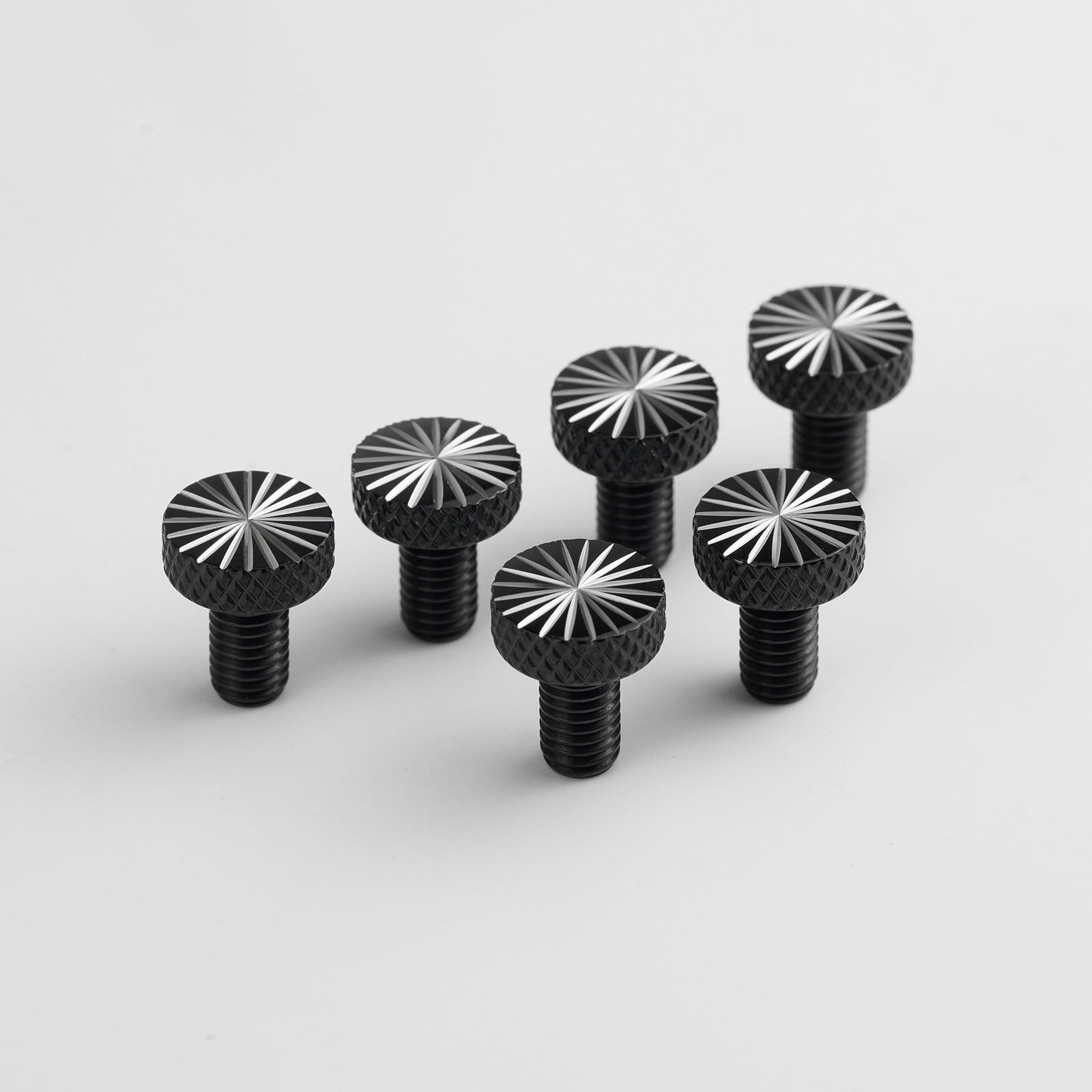 Starburst Pattern Saddle Fine Tuning Screws Set for Floyd Rose Tremolo Guyker