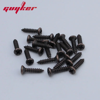 Steel Guard Screws for ST/TL Electric Guitar & Bass Panels | Guyker