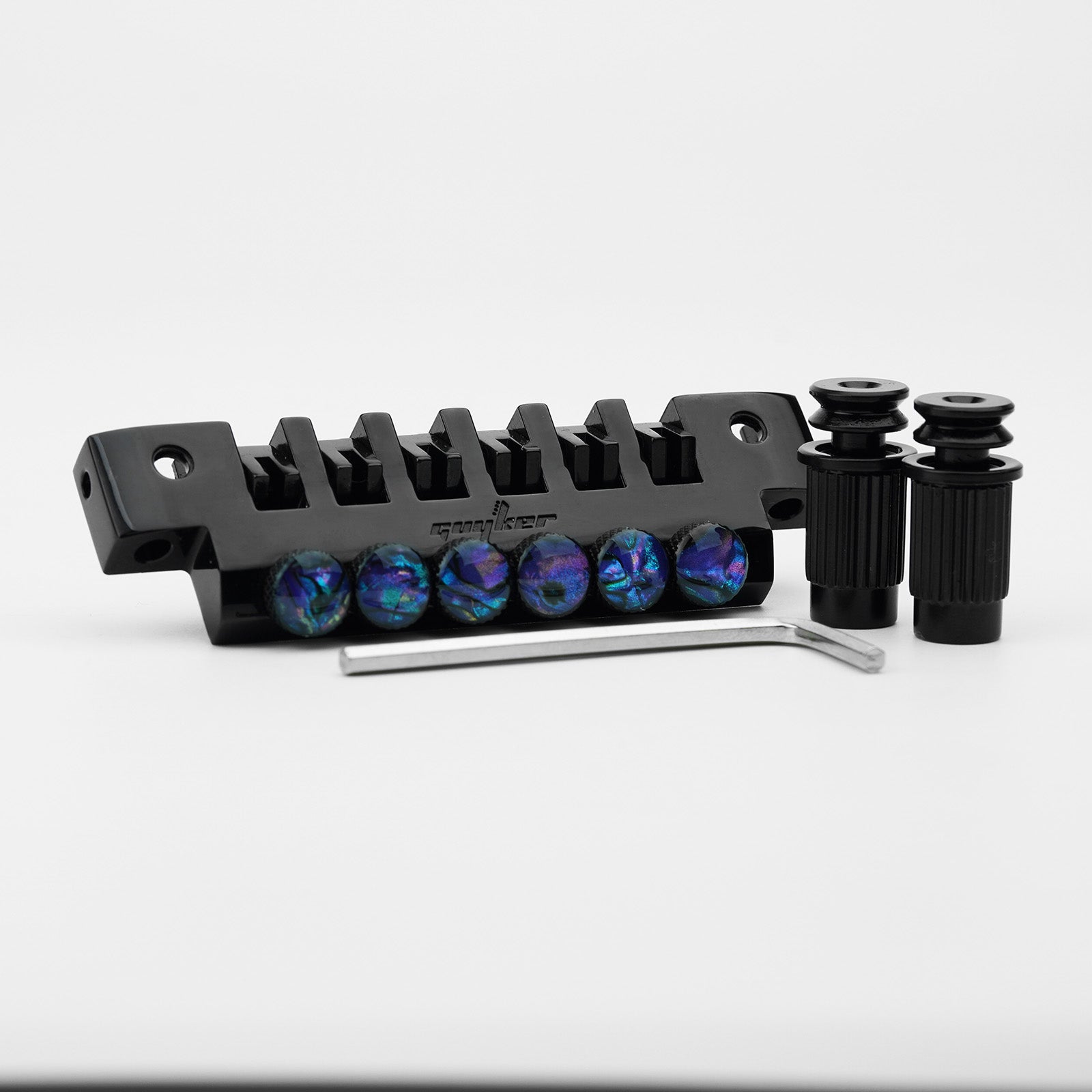 Stop Bar Tailpiece with Studs for LP SG ES Guitar Guyker