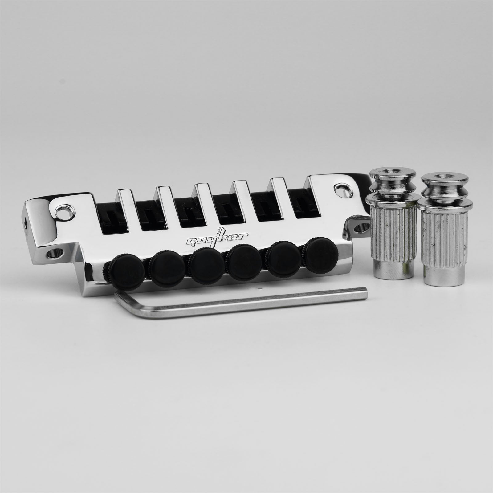 Stop Bar Tailpiece with Studs for LP SG ES Guitar Guyker