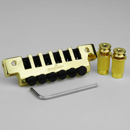 Stop Bar Tailpiece with Studs for LP SG ES Guitar Guyker