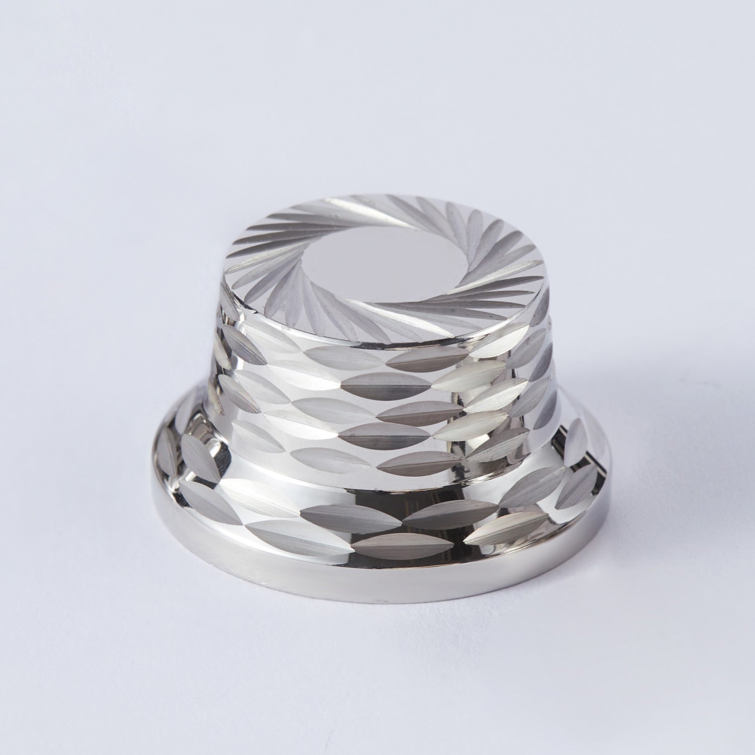 Sunflower Pattern Metal Control Knob Dia. 6mm for Electric Guitar & Bass | Guyker