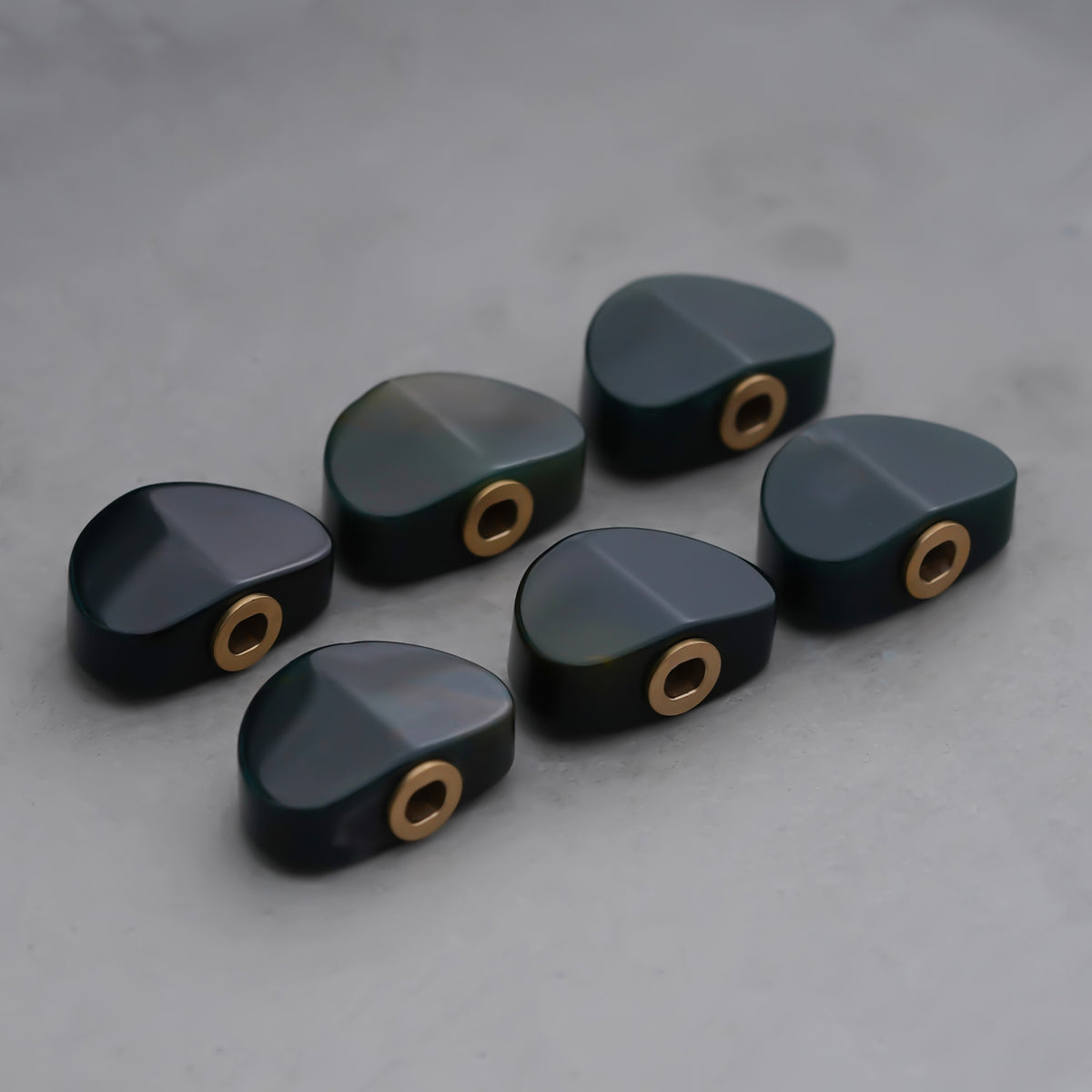 Button Peg Line TB-006 Guyker Tuning Peg Buttons Marbel for 3R3L Tuners
