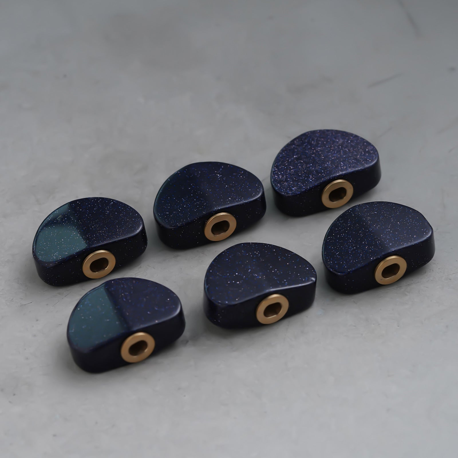 Button Peg Line TB-007 Guyker Tuning Peg Buttons Starry Sky for 3R3L Tuners