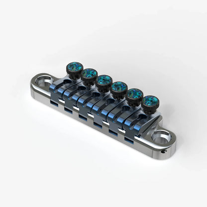 Guyker TP2X Adjustable Fine-Tuning Zinc Alloy Tailpiece for Electric Guitar