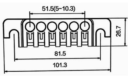 Guyker TP6 Stop Bar & GM003 Tune-O-Matic Bridges for LP