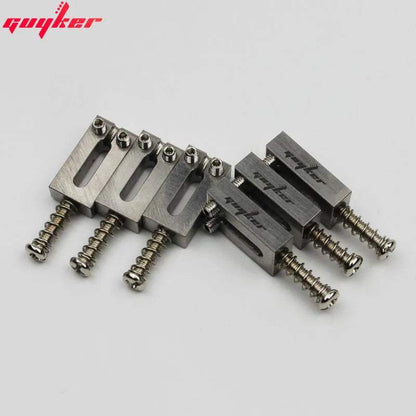 Titanium alloy Bridge Saddles Type Square 10.5MM For Stratocaster Tremolo Bridges Electric Guitar Tremolo Bridges