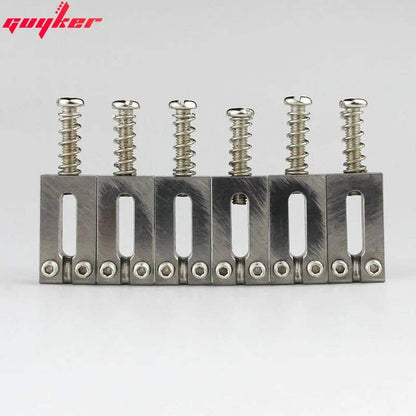 Titanium alloy Bridge Saddles Type Square 10.5MM For Stratocaster Tremolo Bridges Electric Guitar Tremolo Bridges