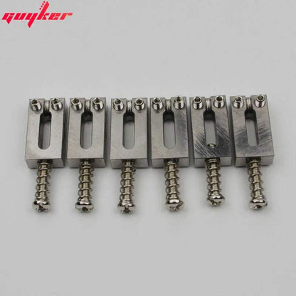 Titanium alloy Bridge Saddles Type Square 10.5MM For Stratocaster Tremolo Bridges Electric Guitar Tremolo Bridges